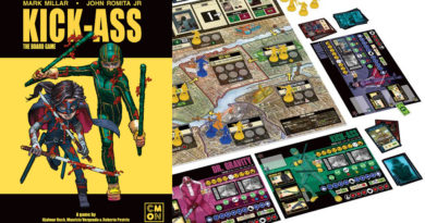 kick-ass boardgame meniac