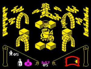 knight lore zx spectrum meniac review