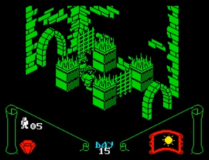 knight lore zx spectrum meniac review