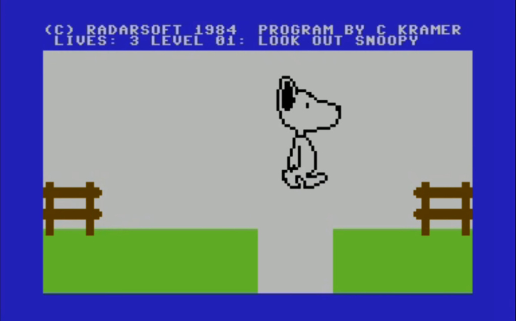 snoopy c64 meniac review retogames