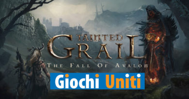 Tainted Grail sessione di gioco esclusiva Giochi Uniti
