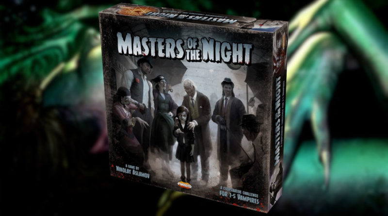 Masters of the Night kickstarter Pendragon meniac news