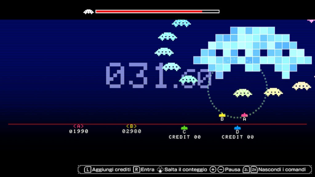 space invaders Forever meniac recensione 3