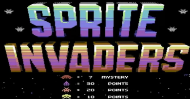 sprite invaders meniac news retrogame c64