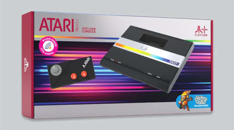 atari 7800 plus meniac news